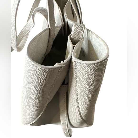 Taupe Faux Leather Tote Bag - Picture 3 of 9